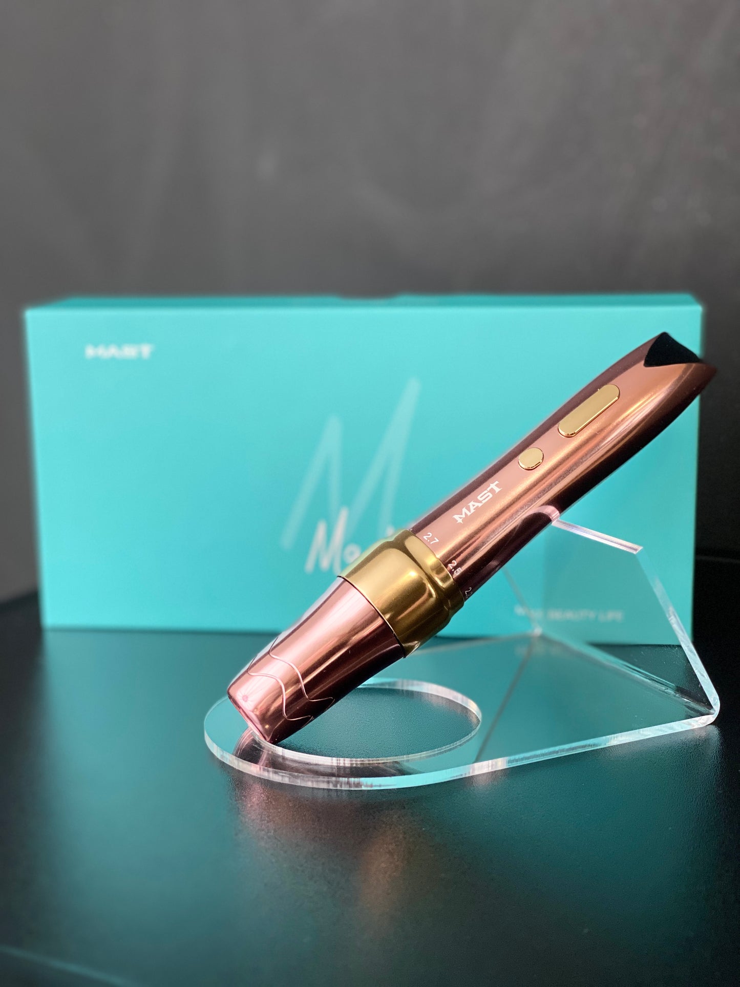 Dragonhawk Mast P60 Kabellose PMU Maschine - Pink - Einstellbarem Hub